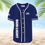 Bud Light Live Like A King Baseball Jersey
