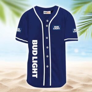 Bud Light Live Like A King Baseball Jersey - Flexiquor.com