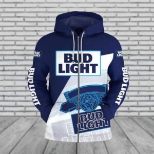 Bud Light Pullover & Zip Hoodie - Santa Joker