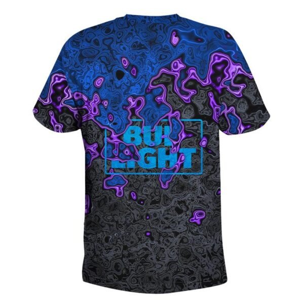 Holographic Colorful Bud Light T-Shirt