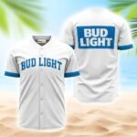 Bud Light White Jersey Shirt