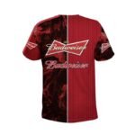 Personalized Budweiser Galaxy Mosaic T-Shirt