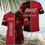 Personalized Budweiser Galaxy Mosaic T-Shirt