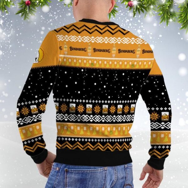Bundaberg Santa Reindeer Snowflake Ugly Sweater