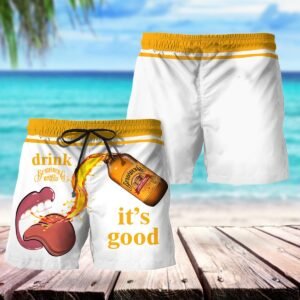 Let's Drink Bundaberg Swim Trunks