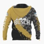 Busch Beer Skulls Hoodie