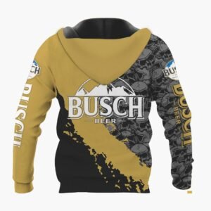 Busch Beer Skulls Hoodie