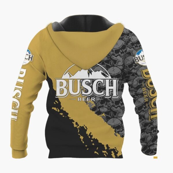 Busch Beer Skulls Hoodie