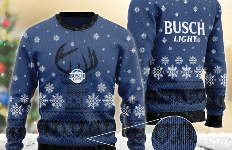 Festive and Fun: Busch Light Christmas Sweaters - Flexiquor.com