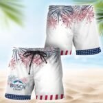 Busch Light American Independence Day Swim Trunks