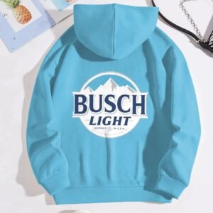 Busch Light Basic Light Blue Hoodie