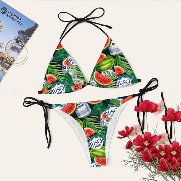 Busch Light Watermelon Triangle Bikini