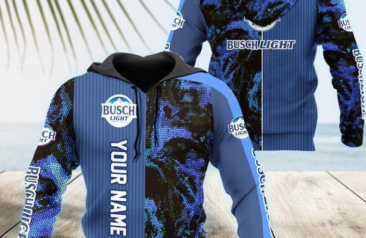 Stay Warm With Busch Light Hoodie Sweatshirts - Flexiquor.com