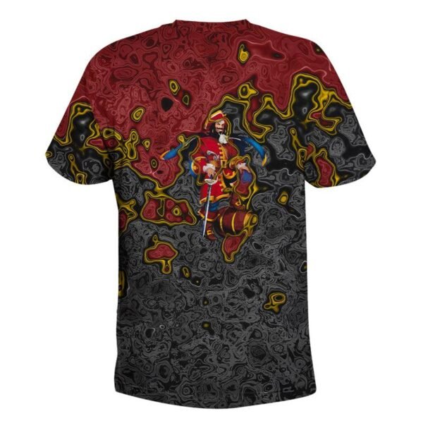Holographic Colorful Captain Morgan T-Shirt