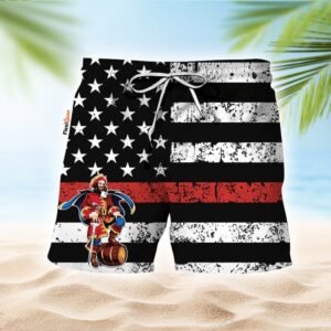Captain Morgan USA Flag Swim Trunks