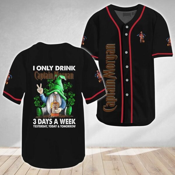 Captain Morgan Of Gnome Baseball Jersey