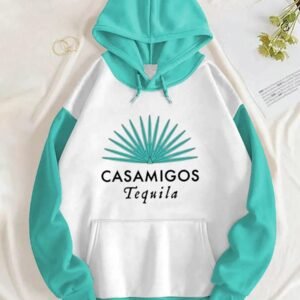 Casamigos Tequila Turquoise Green Hat Hoodie