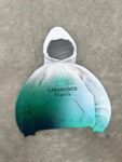 Casamigos Tequila White Hat Turquoise Gradient Hoodie