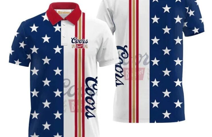 Patriotic Gifts for Men: American Flag Polo Shirts - Flexiquor.com