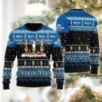 Corona Beer Santa Reindeer Snowflake Christmas Sweater
