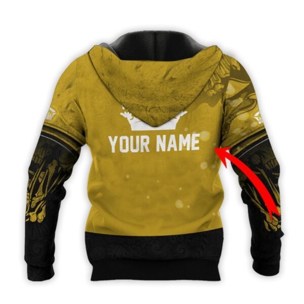 Personalized Corona Extra Deer Skull With Mushrooms Hoodie & Zip Hoodie