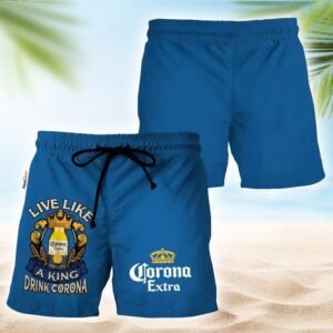 Corona Extra Blue Basic Swim Trunks
