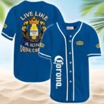 Corona Extra Live Like A King Baseball Jersey