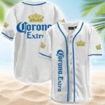 Corona Extra White Baseball Jersey