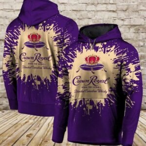 Crown Royal Canadian Whiskey Unisex Hoodie - Santa Joker