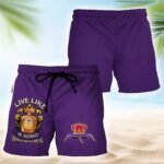 Crown Royal Purple Basic Swim Trunks