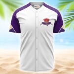 Crown Royal White And Purple Jersey Shirt