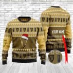Custom Name Guinness Xmas Sweater