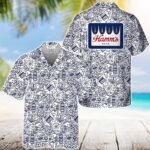 Doodle Art Hamm's Beer Hawaiian Shirt
