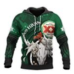Personalized Dos Equis Deer Skull With Mushrooms Hoodie & Zip Hoodie