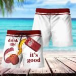 Let's Drink Dr Pepper Swim Trunks