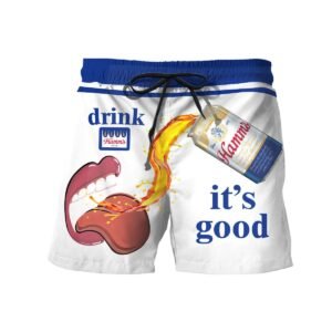 Drink Hamm's Beer It's Good Hawaii Shorts