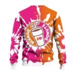 Dunkin' Donuts Tie Dye Sweatshirt