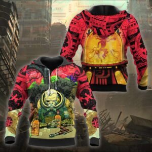 The Old Man Of Fear Agent Drink Fireball Hoodie & Zip Hoodie