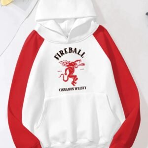 Fire Ball Cinnamon Whisky White Basic Hooide
