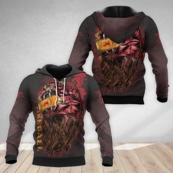 The Roaring Lion Fireball Hoodie & Zip Hoodie