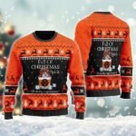Full Of Christmas Spirit Probably Jagermeister Ugly Sweater