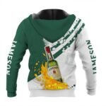 Funny Water Splash Jameson Whiskey Hoodie & Zip Hoodie