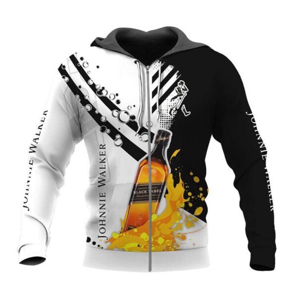 Funny Water Splash Johnnie Walker Hoodie & Zip Hoodie