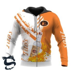 Funny Water Splash Tito's Vodka Hoodie & Zip Hoodie - Santa Joker