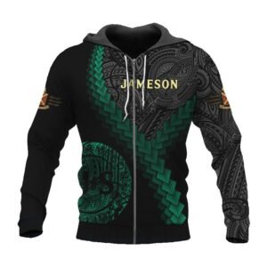 The Jameson Whiskey Mandala Hoodie & Zip Hoodie - Flexiquor.com