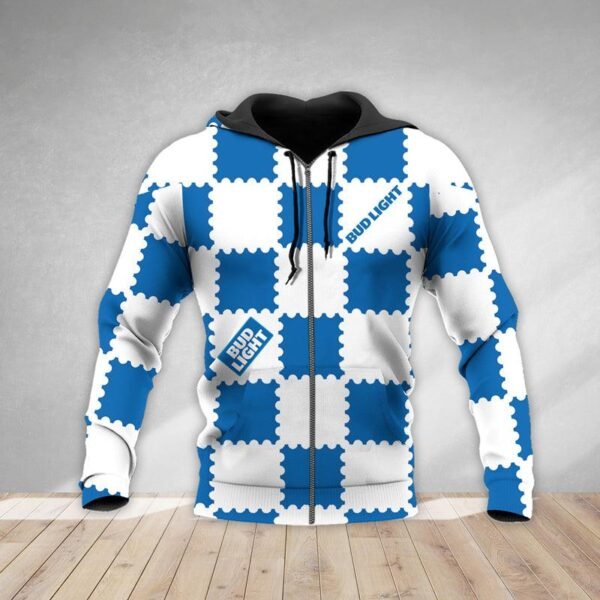Gorgeous Gingham Bud Light Hoodie & Zip Hoodie