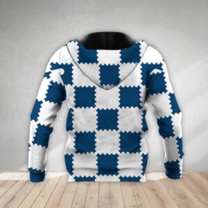 Gorgeous Gingham Busch Latte Hoodie & Zip Hoodie