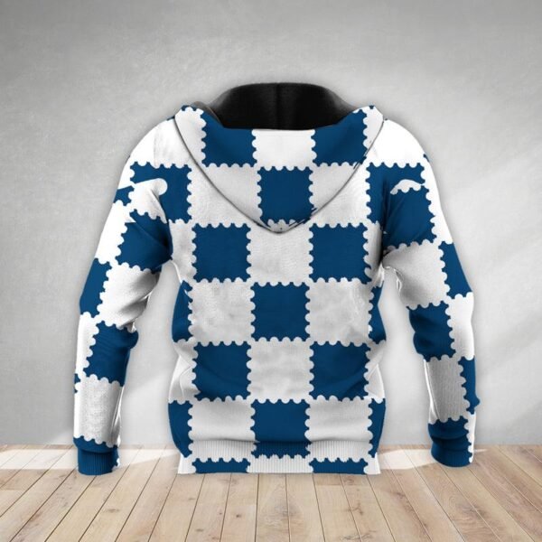 Gorgeous Gingham Busch Latte Hoodie & Zip Hoodie