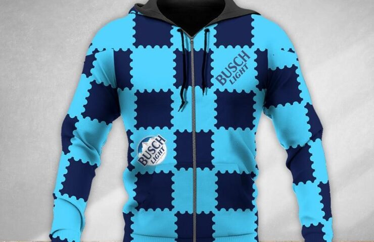 Cozy Up in a Busch Light Hoodie Sweatshirt - Flexiquor.com
