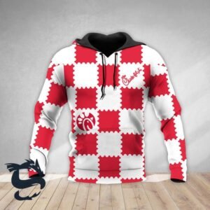 Gorgeous Gingham Chick Fil A Hoodie & Zip Hoodie